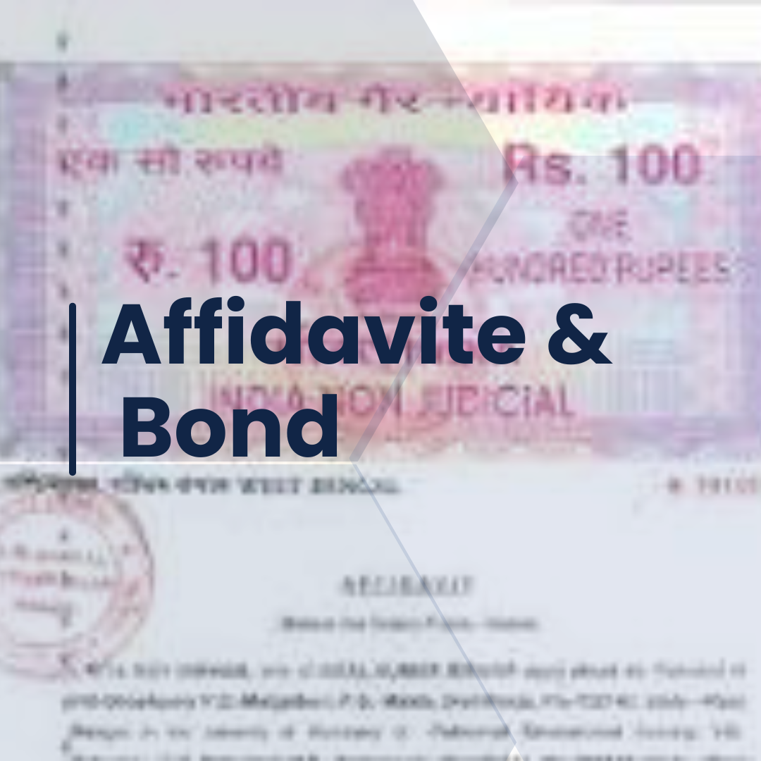 Affidavit & Bond