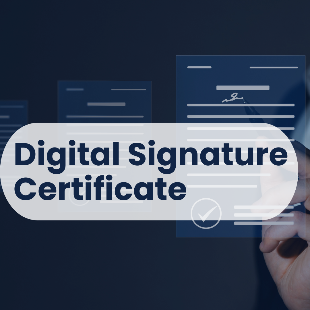 Digital Signature Certificates