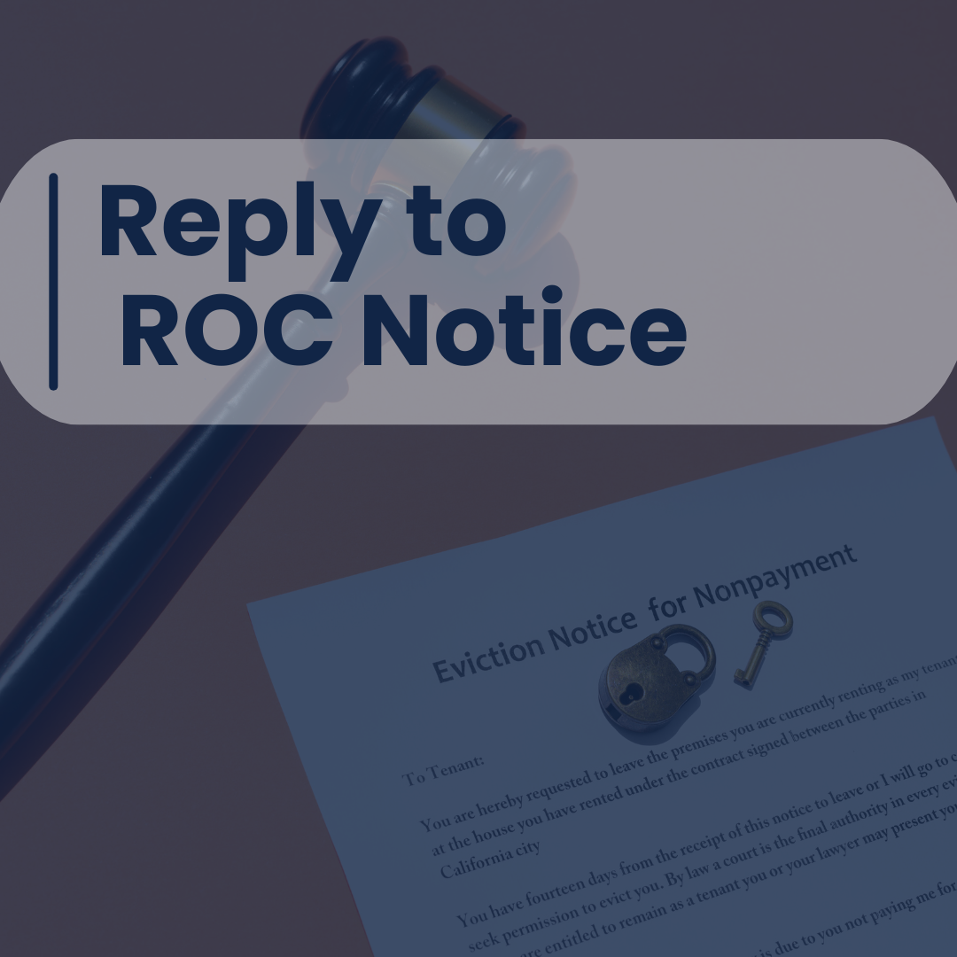 Reply to ROC Notice